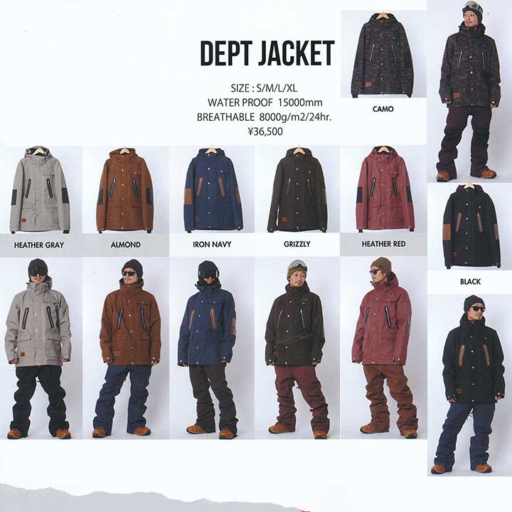AA DEPT ジャケット 全カラー