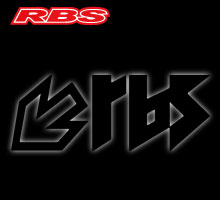 RBS ステッカー REW BLACK L