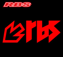 RBS ステッカー REW RED L