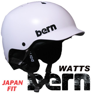 BERN WATTS スノーボード用 ヘルメット ホワイト
