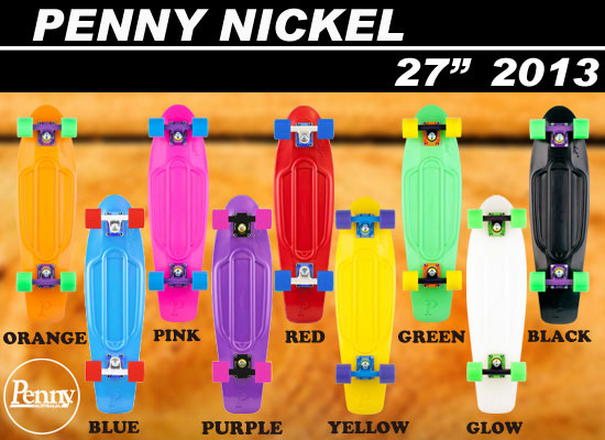 ペニー スケートボード ニッケル 27インチ