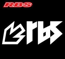 RBS ステッカー REW WHITE L